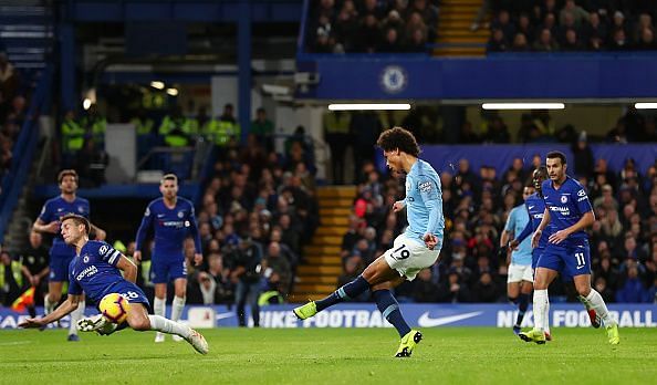 A crucial block which kept the tie at deadlock from Cesar Azpilicueta